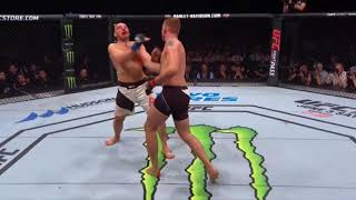 Alexander Gustafsson masterful uppercut combination to finish Glover Teixeira in his hometown [upl. by Accemahs508]