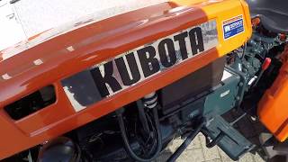 Kubota B6000 4wd  Grondfrees [upl. by Cherilynn854]