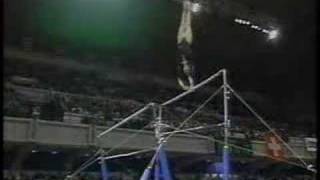 Svetlana Khorkina  1996 Worlds Finals  Uneven Bars [upl. by Libre70]