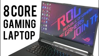 ASUS ROG Strix Scar III G531GW Review  The 8CORE i9 GAMING LAPTOP [upl. by Penney]