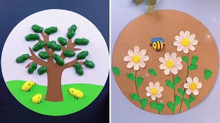 10 Easy Creative Craft Ideas for Kids to Do at Home  Fun Crafts that you can make DIY [upl. by Mavra]