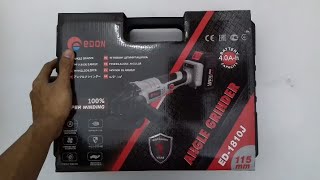 Gerinda Cordless Edon ED 1810 Gerinda Baterai Murah Berkualitas [upl. by Airegin391]