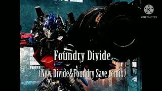 Transformers Revenge of the Fallen  Foundry Save to the forest battle X New Divide with intro [upl. by Anaeirb]