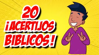 20 ACERTIJOS BIBLICOS 7 [upl. by Speroni]