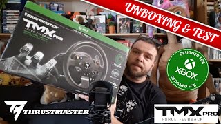 UNBOXING amp TEST du Volant Thrustmaster TMX PRO pour Xbox One  Xbox Series [upl. by Neerod]