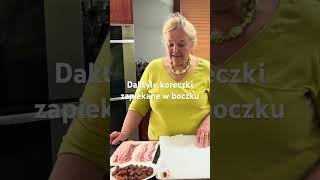 Daktyle koreczki zapiekane w boczku food bacon recipe bbq cooking [upl. by Lleznov514]