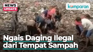 Viral Video Warga Rebutan Daging yang Sudah Dibuang di TPA Bengkalis [upl. by Micheil]