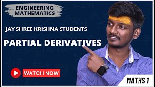 PARTIAL DERIVATIVESENGINEERINGMATHS1 by Chirag Solanki [upl. by Ondine13]