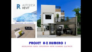 PROJET REVIT COMPLET de A à Z partie 2 [upl. by Liebman]