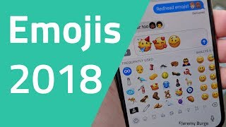 Neue Emojis 2018  Hier sind alle 157 🙈 [upl. by Hewitt]