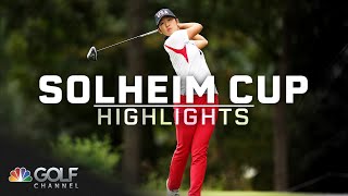 2024 Solheim Cup Day 3 Singles  EXTENDED HIGHLIGHTS  91524  Golf Channel [upl. by Hteik104]