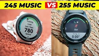 FORERUNNER 245 MUSIC vs FORERUNNER 255 MUSIC Qual Garmin Escolher [upl. by Cyril]