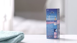 How to Use Baby Nasal Spray  hydraSense Baby Nasal Care [upl. by Llertnod780]