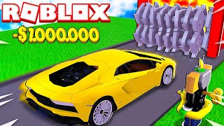 SHREDDING A 1000000 CAR IN ROBLOX [upl. by Garnes]