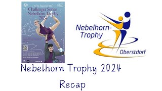 Nebelhorn Trophy 2024 Recap [upl. by Nilyaj654]