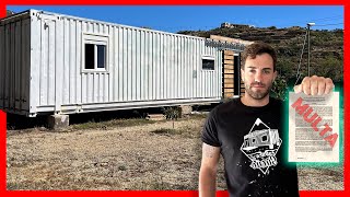 LEGAL O ILEGAL ⛔ CASA CONTAINER EN ESPAÑA🚀 [upl. by Ivey]