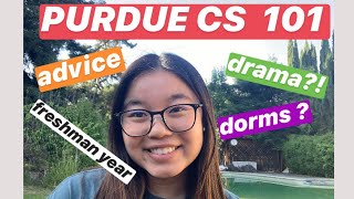 PURDUE CS 101 guide to freshman year HELPFUL [upl. by Ardnaiek]