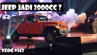 LAUNCHING JEEP JL 2018 20 TURBO INDONESIA  CARVLOG 143 [upl. by Euqinomod108]