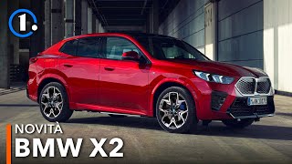 BMW X2 2024 🇩🇪 Il SUV coupé premium cresce e diventa una piccola X6 [upl. by Ressay79]