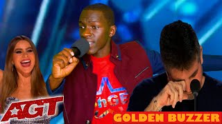 GOLDEN BUZZERIncredible Worship Performance on Americas Got Talent Brings Simon Cowell to Tears [upl. by Alliuqat]