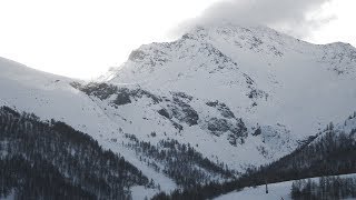 Exploring Sestriere  The Town Mountains and Skiing [upl. by Lilac88]