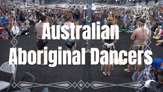 Australian Aboriginal Dancers  2024 Manito Ahbee Pow Wow  Powwowscom [upl. by Felicio]