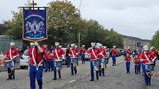 Rutherglen Bluebell Flute Band  Pride of Govan annual band parade 21stSep 2024 [upl. by Tuorah449]