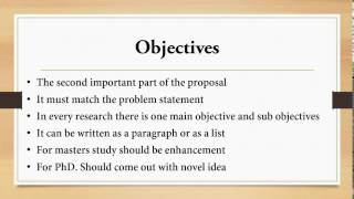 How to Write a Proposal  كيف تكتب خطة بحث [upl. by Ytima]