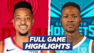 BLAZERS vs HORNETS FULL GAME HIGHLIGHTS  2021 NBA SEASON [upl. by Hannover]