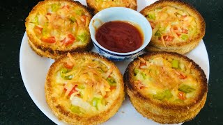 New Crispy bread snack  quick and easy bread snack recipe [upl. by Hasila]