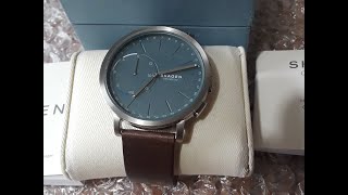 Skagen Hybrid Smartwatch unboxing [upl. by Adila312]