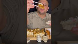 SHAWARMAASMRMUKBANG asmr mukbang eating food eatingshow shawarma [upl. by Akilam]