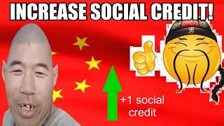 how to increase social credit [upl. by Acireh620]