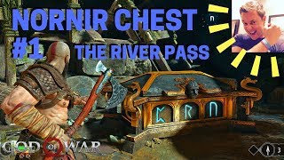 God of War PS4 Alfheim Puzzle Blue Rune Treasure Chest Guide [upl. by Stephie]