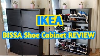 IKEA Bissa Shoe Cabinet With 3 Compartments｜Budget Friendly IKEA Shoe Storage Honest Review ikea [upl. by Araldo]