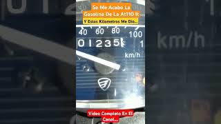 Me Quedé Sin Gasolina En La At110 Lt De Italika  Este Fue El Rendimiento Final Video Completo [upl. by Enilrek537]