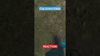 Cop Mistakes Acorn For Gunfire REACTION 😂💀 crime police [upl. by Eipper]