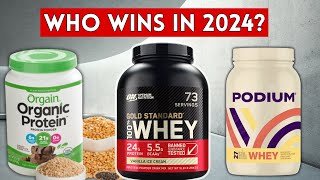 TOP 10  Best Protein Powder in 2024 Dont Buy Until You Watch This [upl. by Ahsilrae]