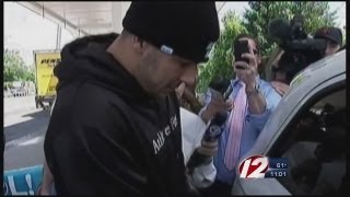 Aaron Hernandez Visits Lawyer and Gilette [upl. by Nail]