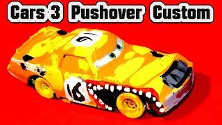 Disney Pixar Cars 3 Lightning McQueen Custom Diecast Pushover Demolition Derby Cars Learn Colors [upl. by Leipzig579]