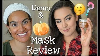 PUMPKIN ENZYME MASK REVIEW  PETER THOMAS ROTH [upl. by Ellehcirt]