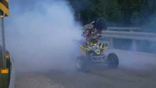 Suzuki LTR 450 Burnout [upl. by Oniger]