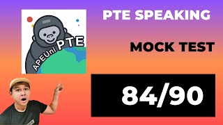 PTE Speaking 8490 How😉 APEUNI Speaking Mock Test 38B [upl. by Stanton]