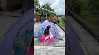 Chiku tent house me se gayab hogya 😱😱 shorts ytshorts viralvideos tenthouse [upl. by Annahtur915]