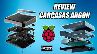 Review Carcasas Argon Neo y Argon One Raspberry Pi 4 Case [upl. by Vinay]