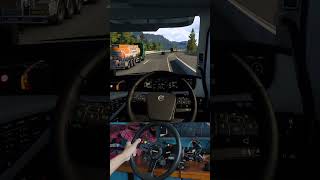 Gameplay 20 Euro Truck Simulator 2 Diy Steering wheel eurotrucksimulator2 [upl. by Accem]