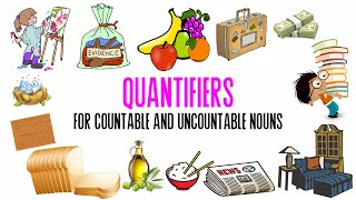 Quantifiers for Countable and Uncountable Nouns [upl. by Derwon]