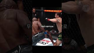 UFC 최초 오블리킥 KO 상대방 무릎 작살내는 칼릴 라운트리 [upl. by Gibbons]