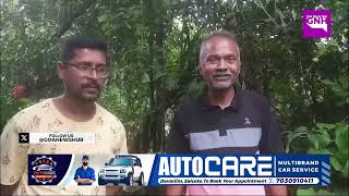 Muntjac deer rescued by the Gangaram Nana Dharmaji Parsekar family and handed over to the Forest [upl. by Kolva]