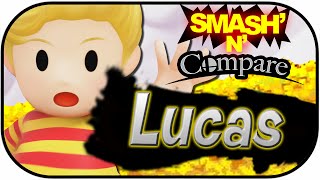 Lucas  SmashNCompare Super Smash Bros [upl. by Arraeic]